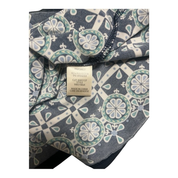 Max Studio Blue Sheath Mini Dress Crew Neck Sleeveless - Picture 5 of 7